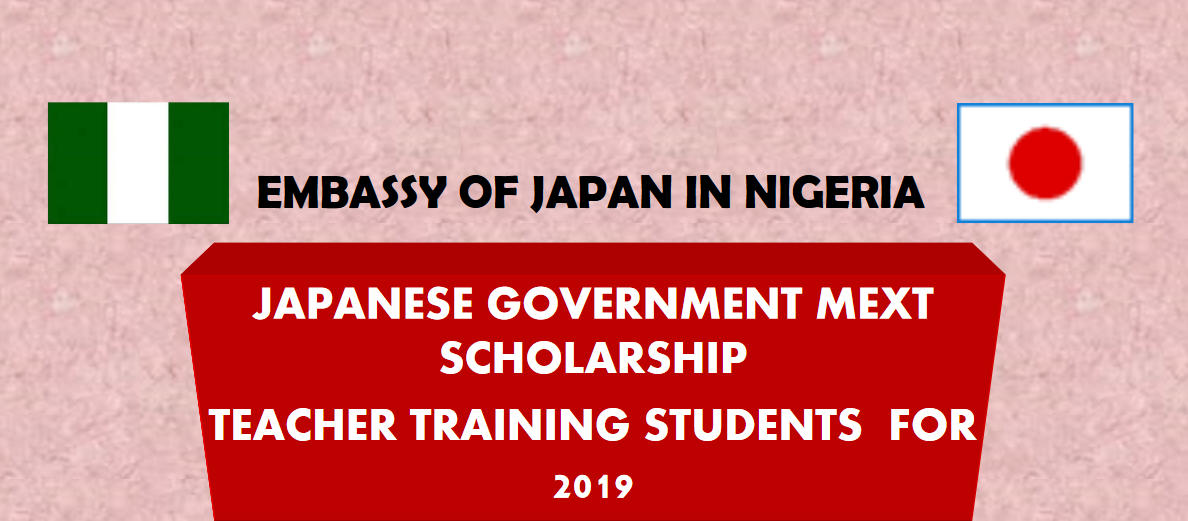 Japanese Government MEXT Scholarships for Nigerian Teacher Training Students