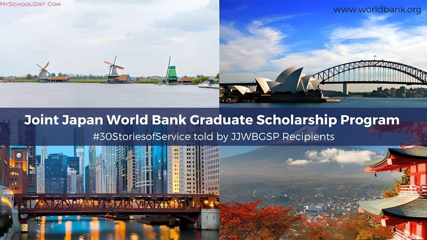 Joint Japan/World Bank Graduate Scholarship Program 2024