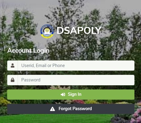 DSAPOLY Login Portal