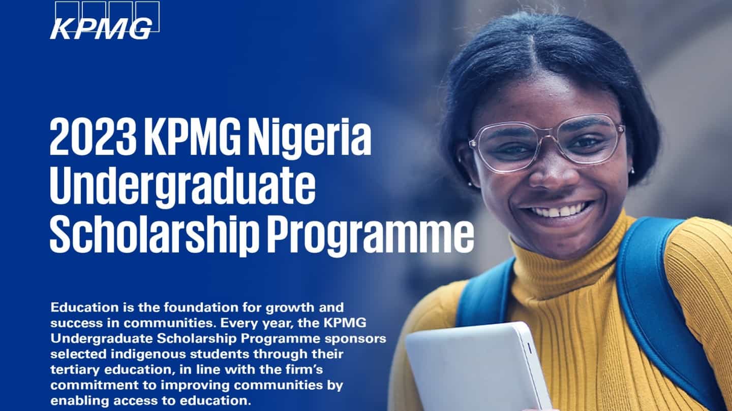 2023 KPMG Nigeria University Scholarship Programme