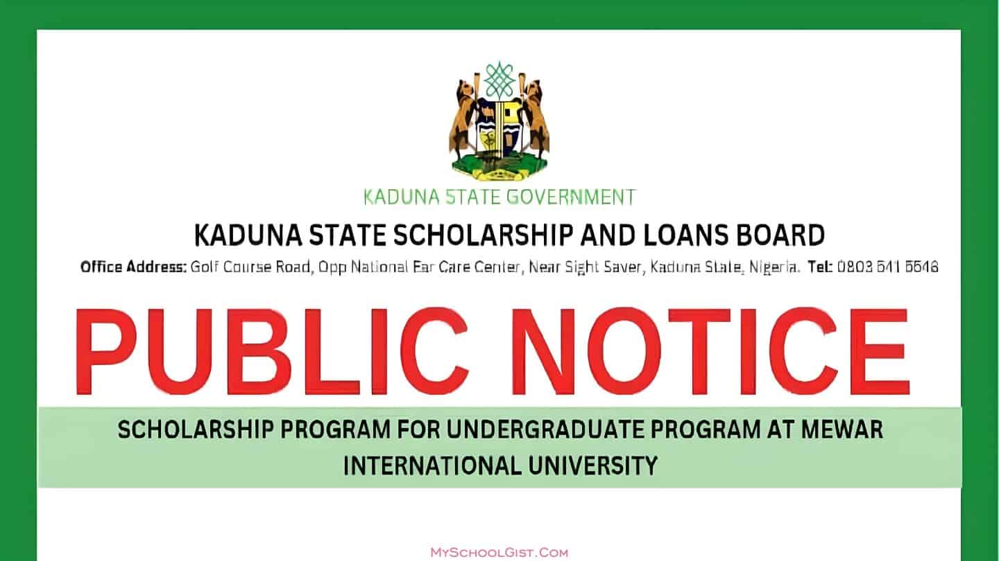 Kaduna State ICT Scholarship at Mewar University 2023