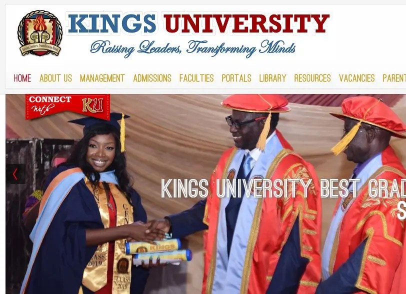 Kings University, Odeomu Post UTME Form 2024/2025 Academic Session - How To Apply