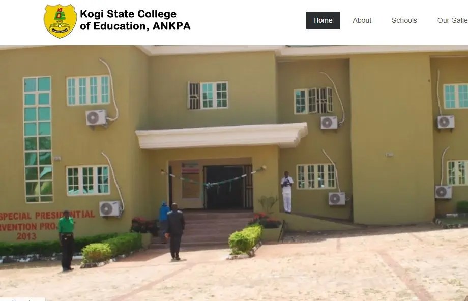 List Of Courses Offered In KSCOE Ankpa - Kogi State College Of Education Ankpa