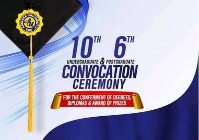 Adeleke University10th Undergraduate & 6th Postgraduate convocation ceremony