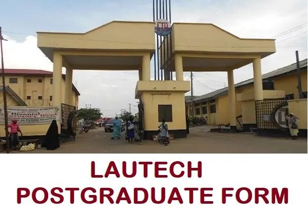 LAUTECH Postgraduate Admission Form 2024/2025 Session - How To Apply