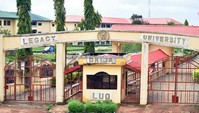 Legacy University Post UTME Form 2023/2024