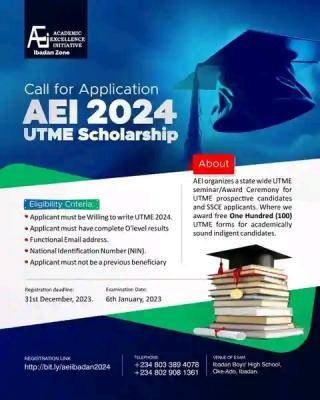 AEI Nigeria UTME Scholarship