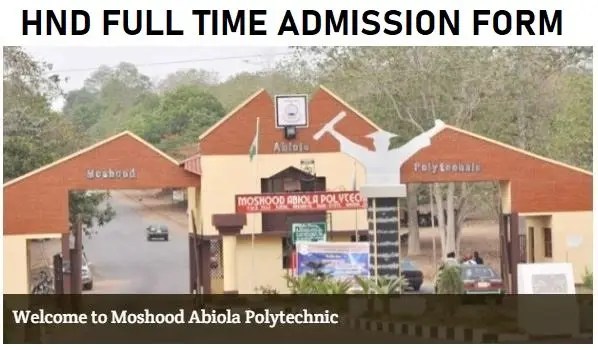 MAPOLY HND Full Time Admission Form 2024/2025 Session - How To Apply