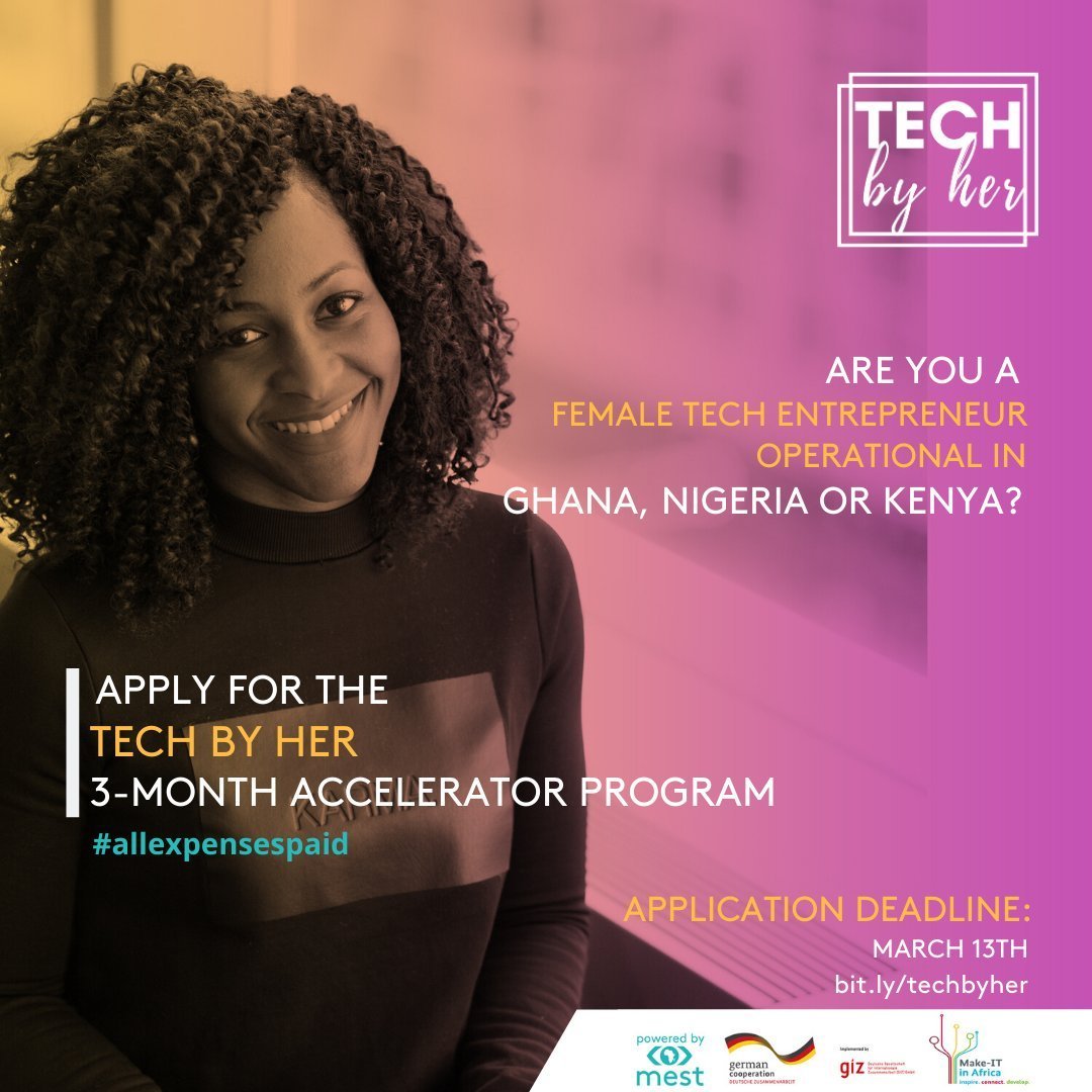 MEST Africa Tech By Her Accelerator Program