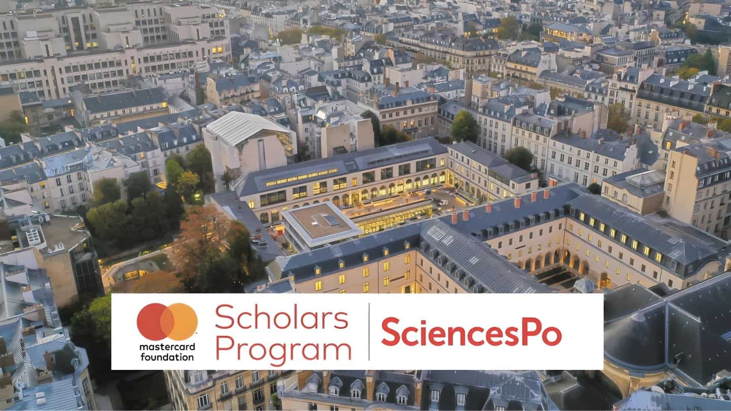 Mastercard Foundation Scholarship at Sciences Po 2024-2025