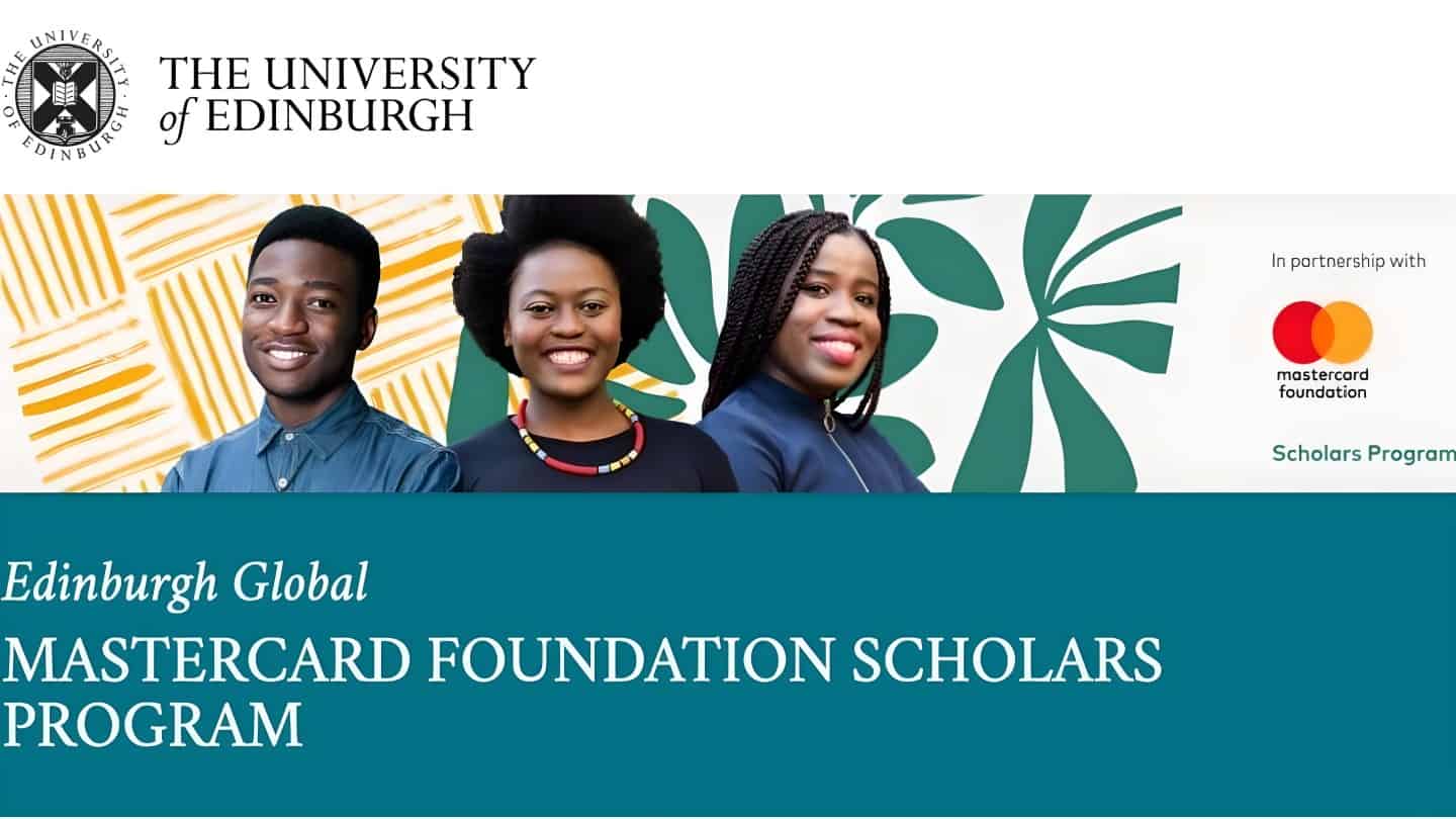 Mastercard On-campus Scholarships at University of Edinburgh