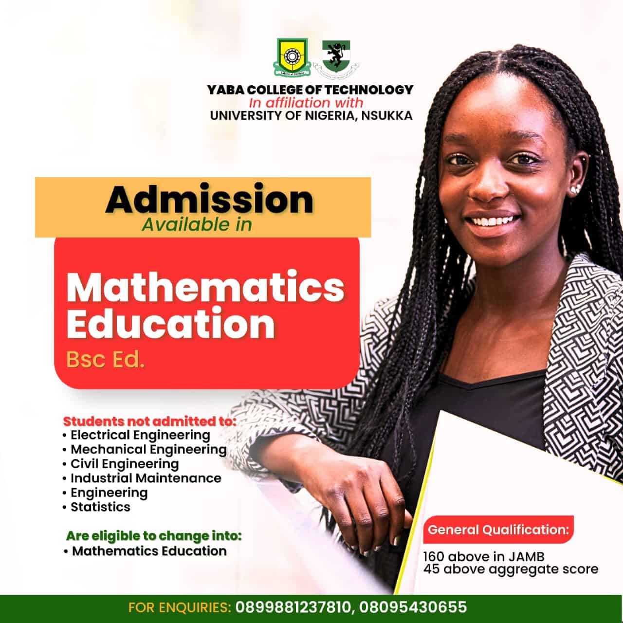 Mathematics Education BSc Ed