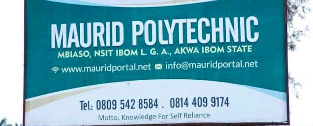 Maurid Poly Admission List 2023/2024 | ND, HND & Degree