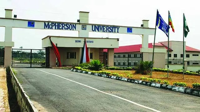 McPherson University JAMB Cut Off Mark For All Courses 2024/2025 Academic Session