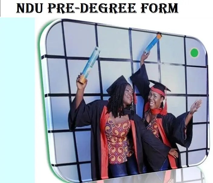 NDU Pre-degree Admission Form 2024/2025 Session Out - How To Apply