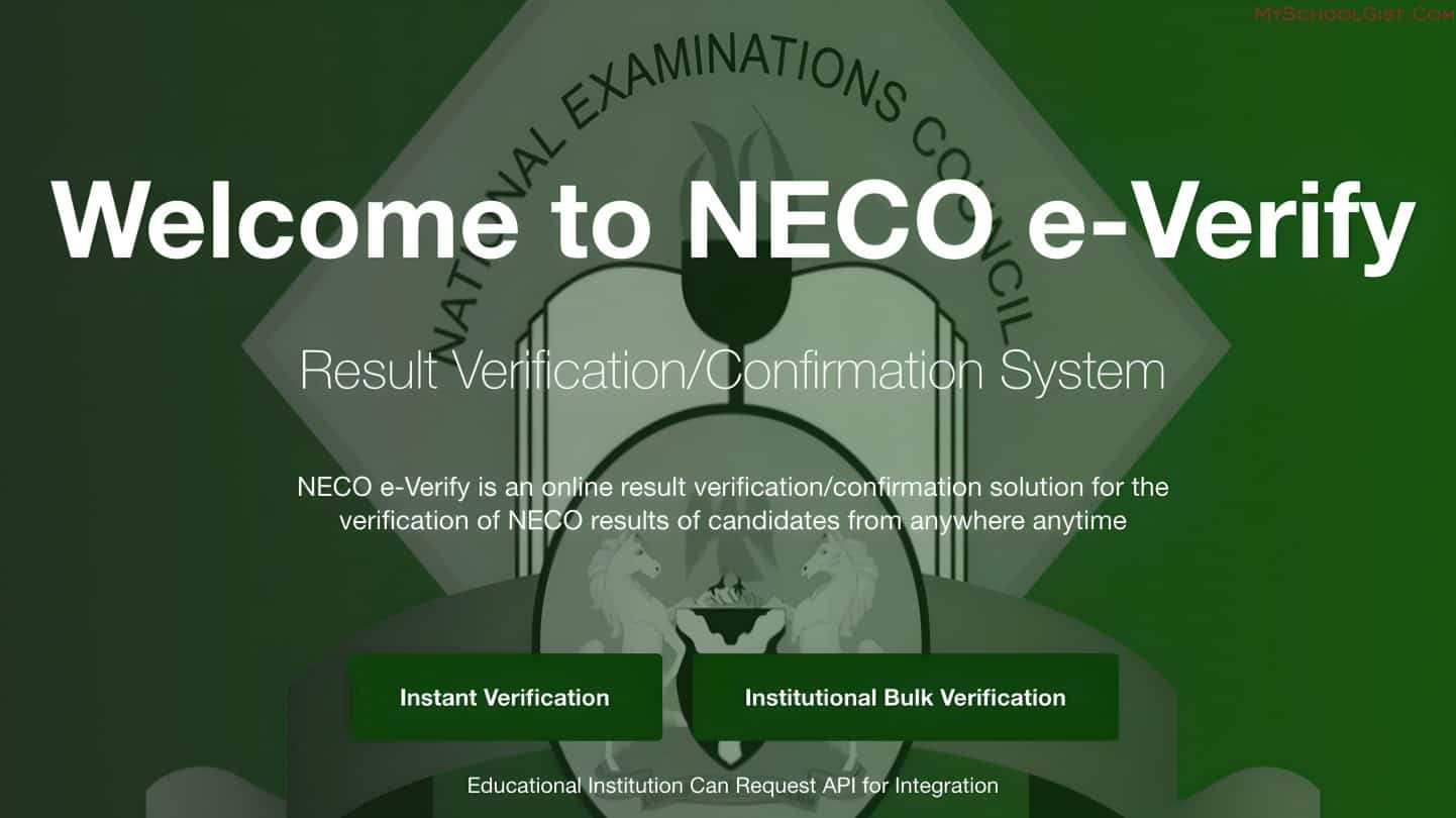 NECO Launches 'e-Verify' Platform for Result Verification