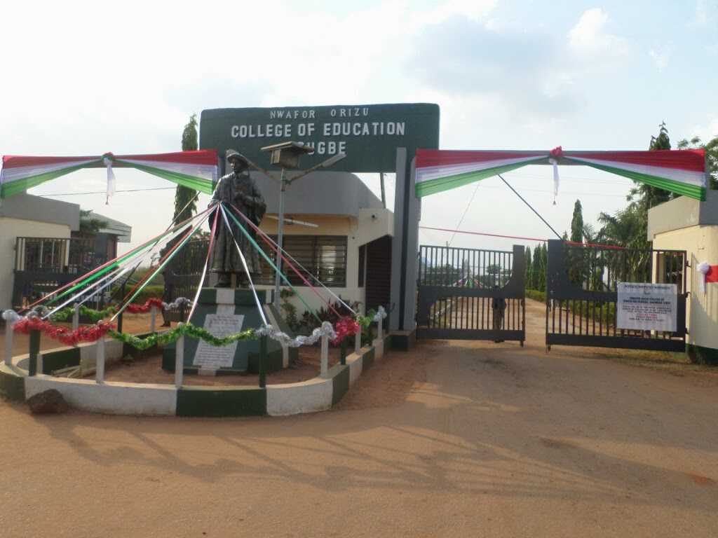 Nwafor Orizu College of Education 2017/2018 Post-UTME Screening (Degree/NCE) Announced