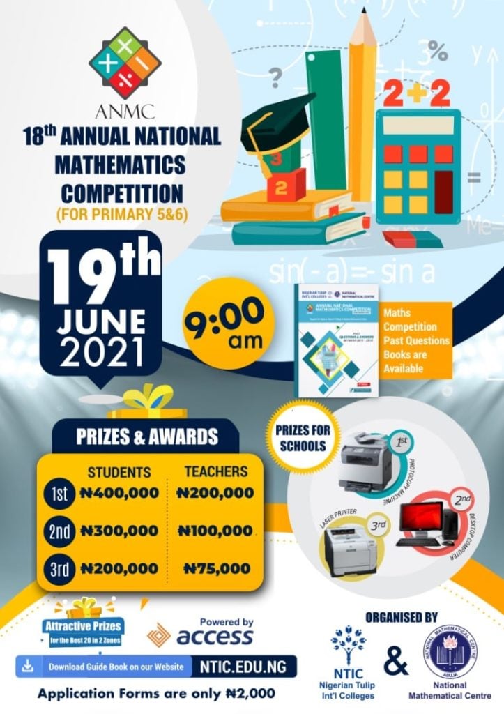 NTICNMC National Mathematics Competition