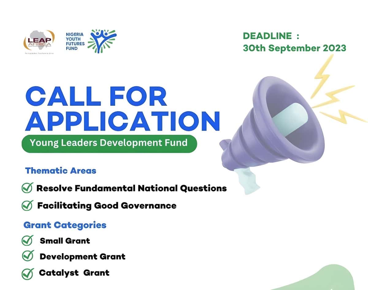 NYFF 2023-2024: Empowering Nigerian Youth Leaders with Grants