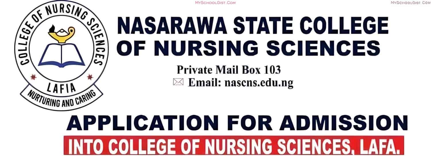 Nasarawa State School of Nursing Form 2023/2024