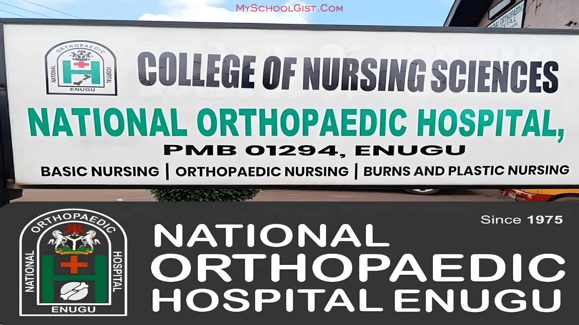 NOH Enugu College of Nursing Sciences Admission Form 2024