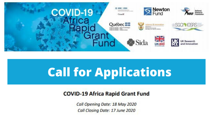 National Research Foundation COVID19 Africa Rapid Grant Fund