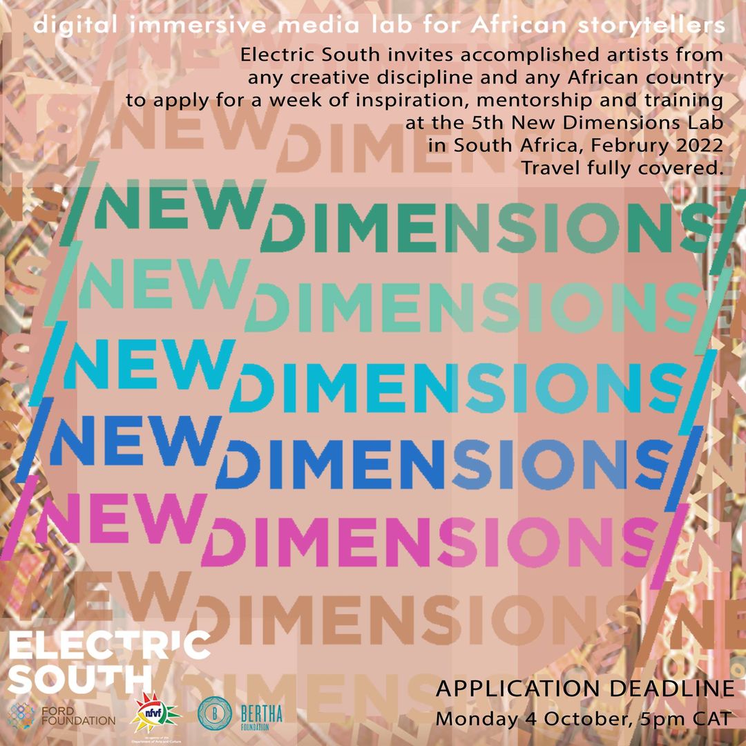 New Dimensions Lab Virtual Reality Workshop 2021 for African Artists