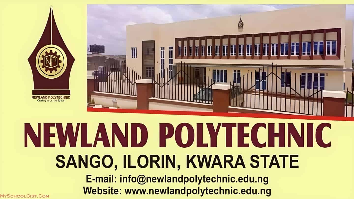 Newland Polytechnic ND Part-Time Admission Form 2024/2025