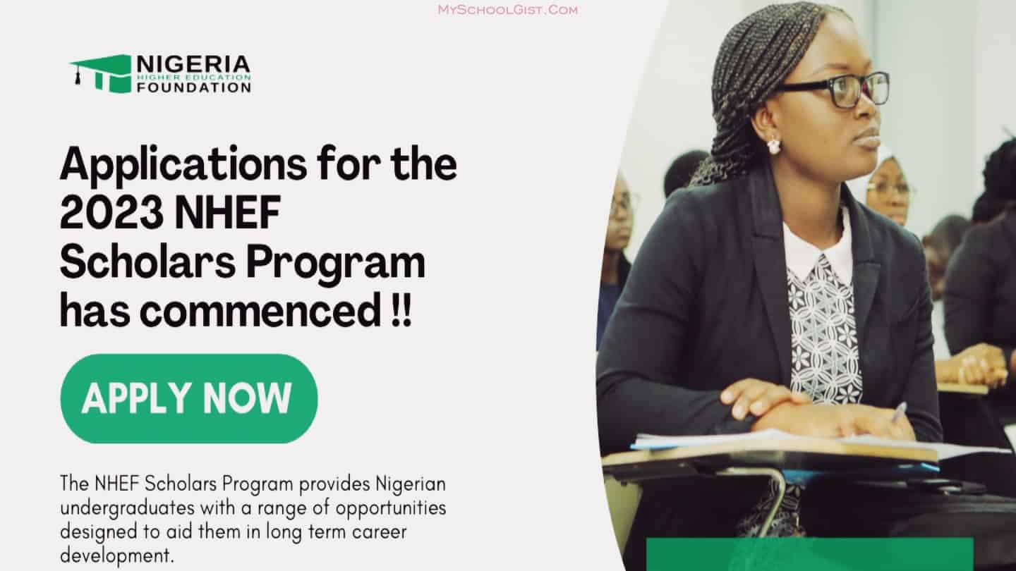 Apply for NHEF Scholars Program 2023