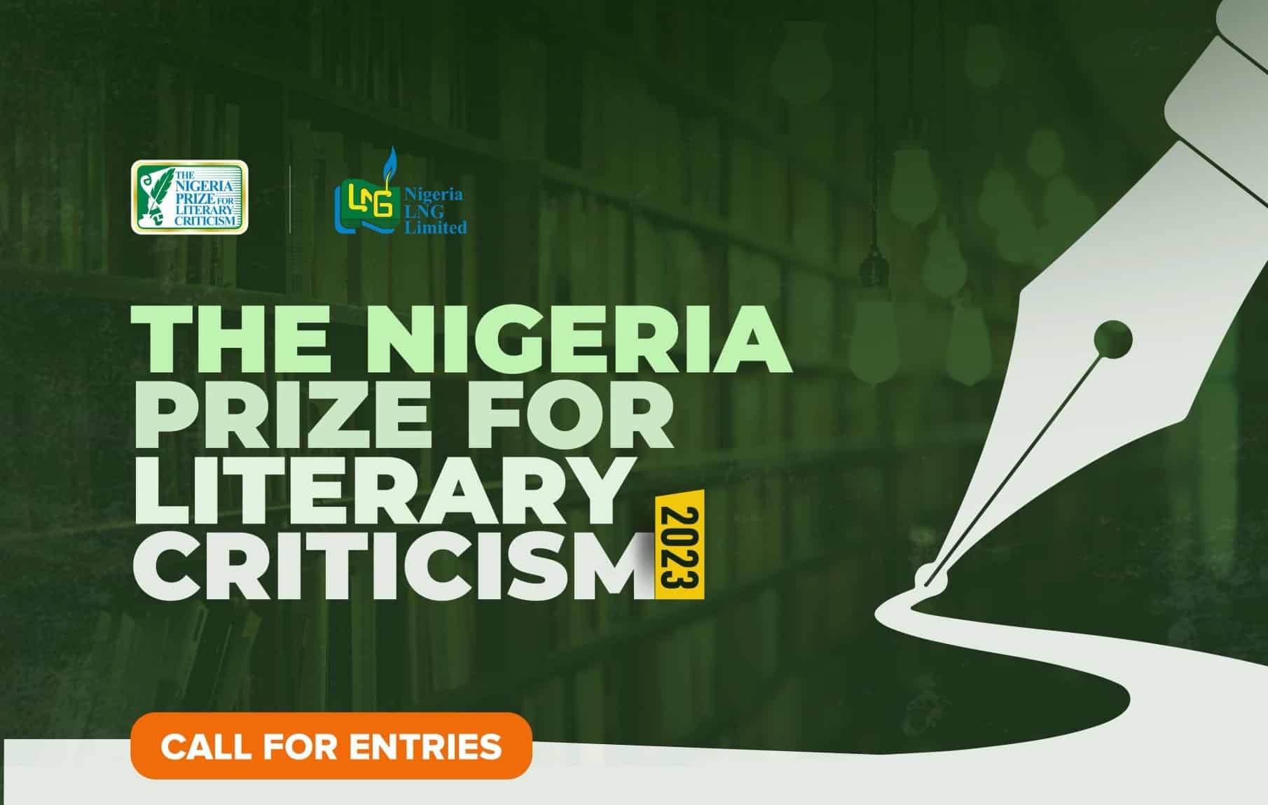 NLNG Prize for Literary Criticism 2023 | USD10,000 for Grab