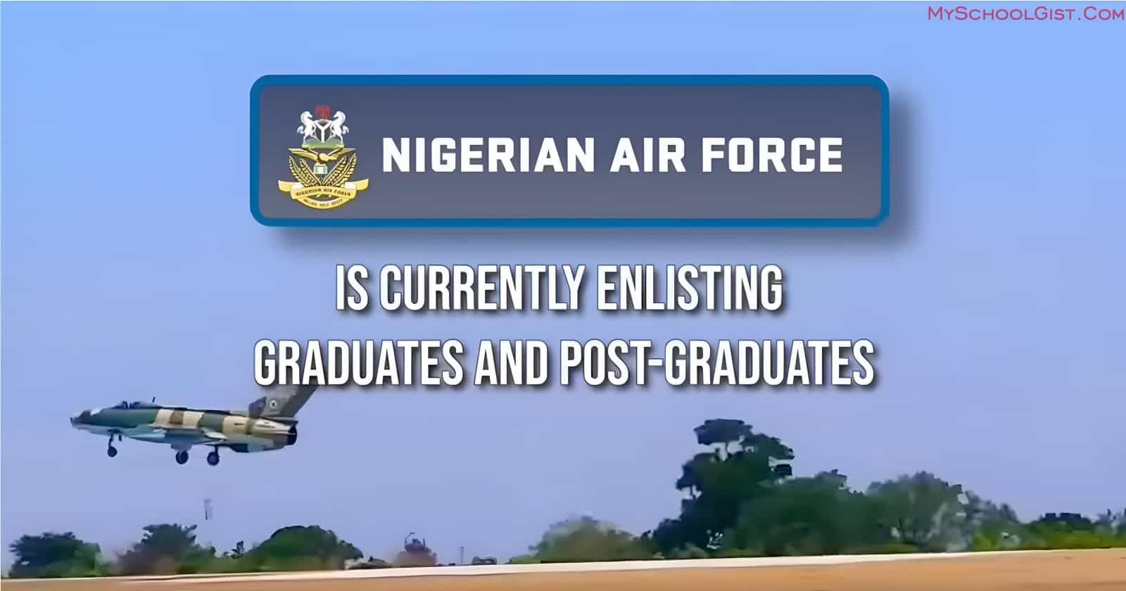 Apply for Nigerian Air Force DSSC Recruitment 2024