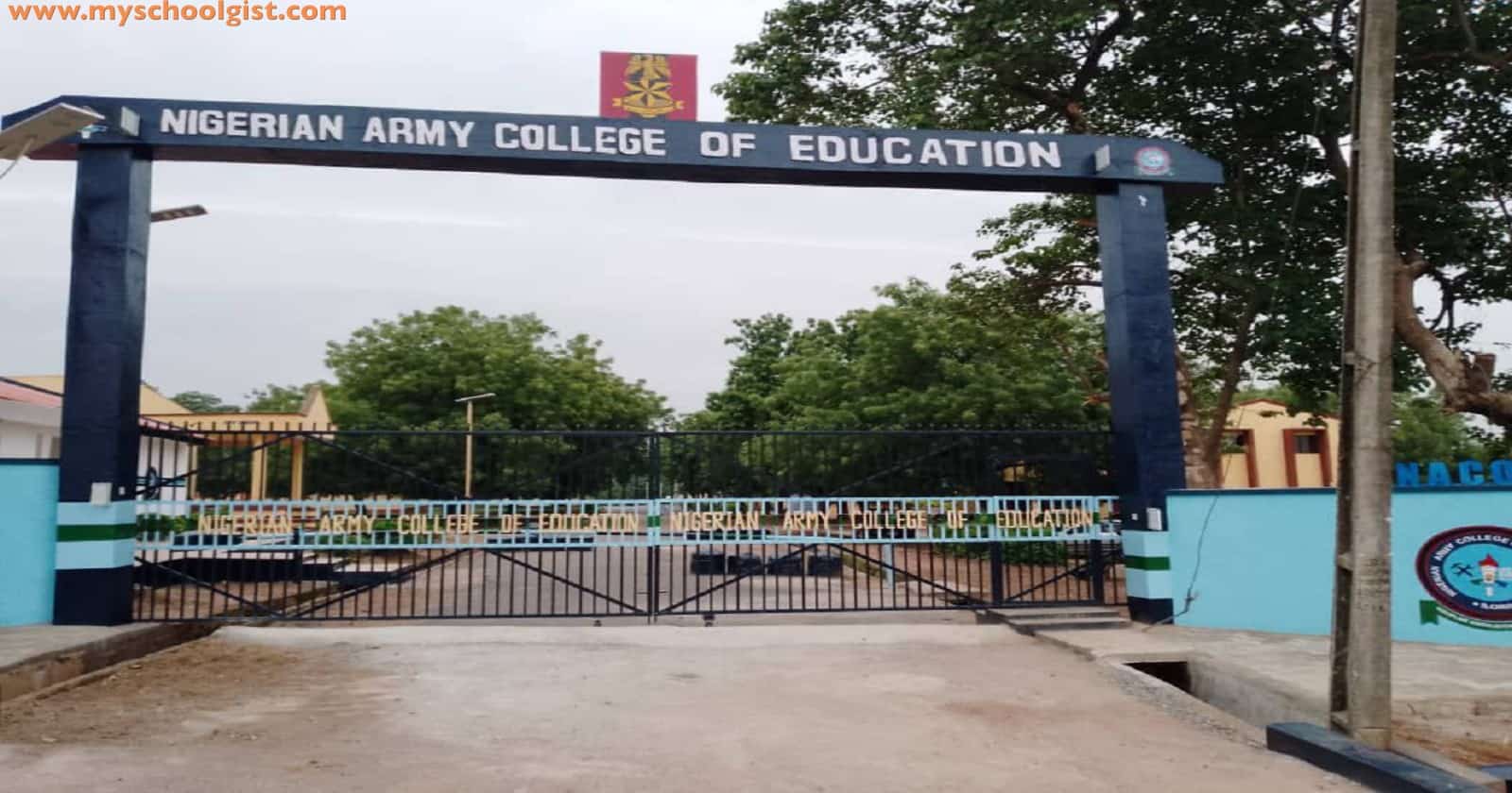 Nigerian Army College of Education NCE Admission Form 2024/25