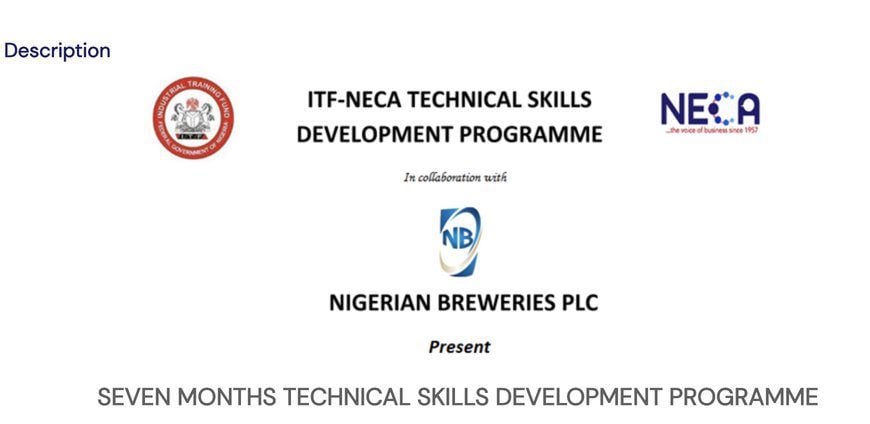 Nigerian Breweries Technical Skills Development Program 2022