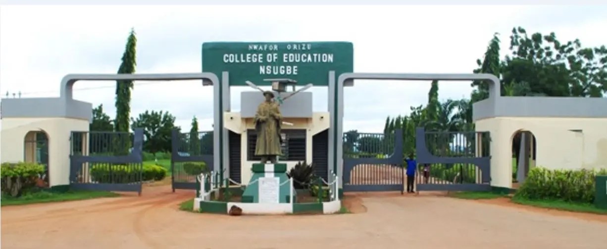 Nwafor Orizu College Of Education (NOCEN) Part-time Courses & Requiements