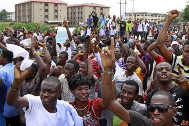 OAU Students Protest School Fees Hike, Block Abuja Highway