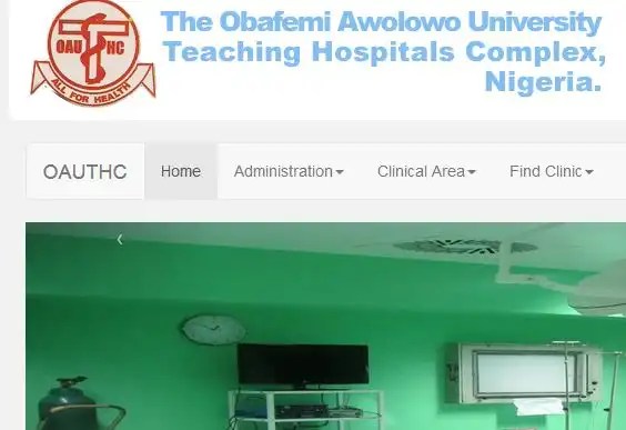 OAUTHC School Of Nursing Ile-Ife School Fees For Freshers 2024/2025 Session