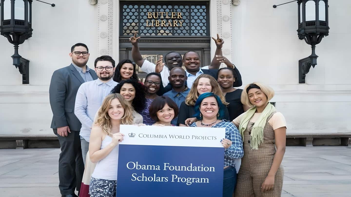 Obama Foundation Scholars Program 2024 at Columbia University