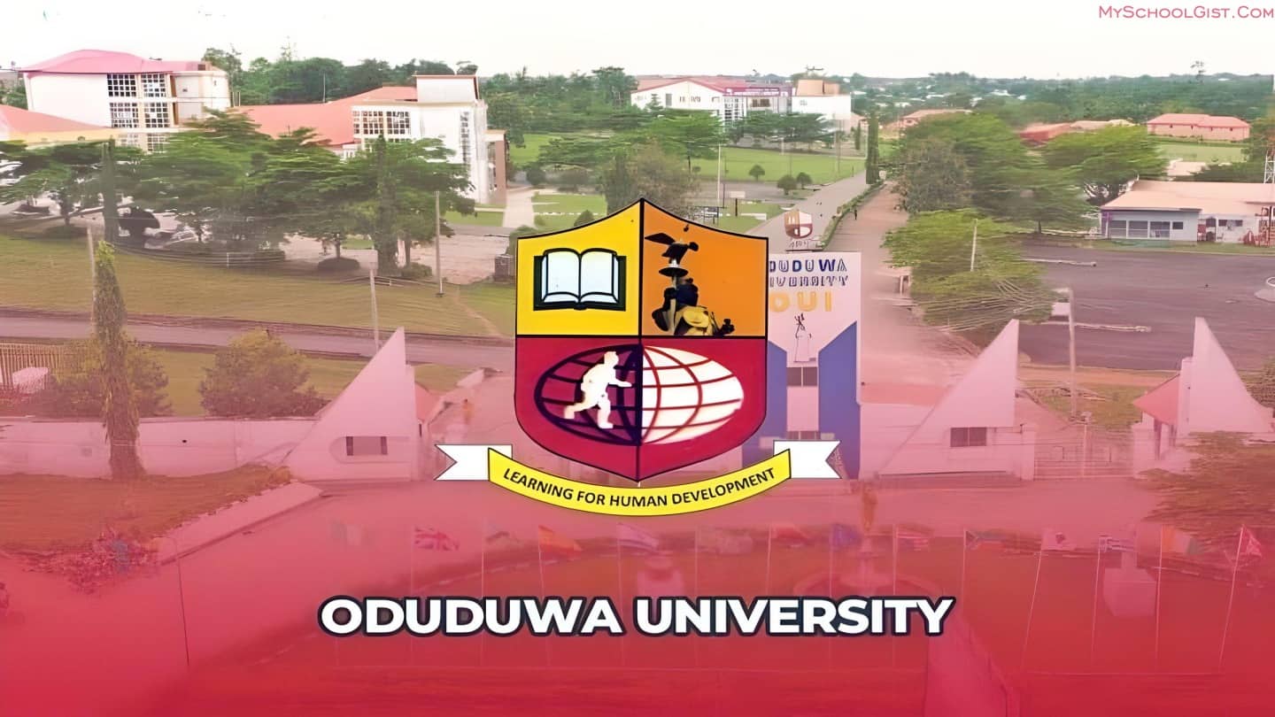 Oduduwa University Post-UTME/DE Form 2023/2024