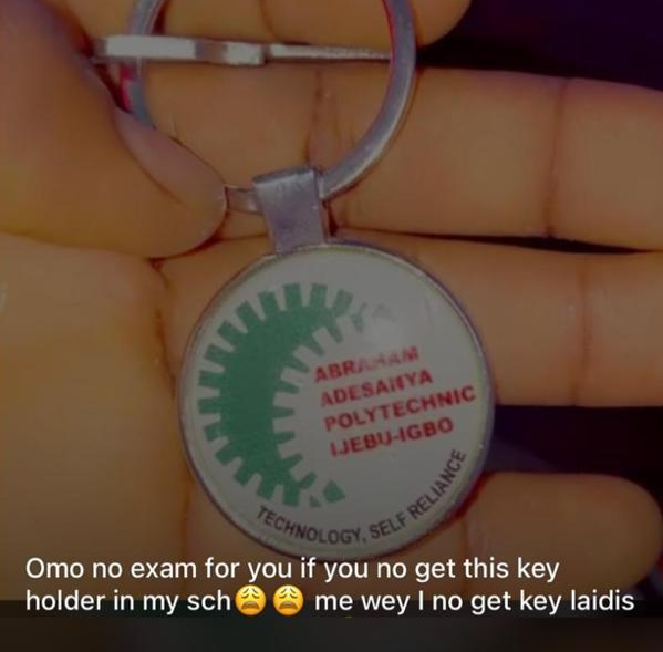 Abraham adesanya polytechnic allegedly introduces ''no key-holder, no exam'' policy