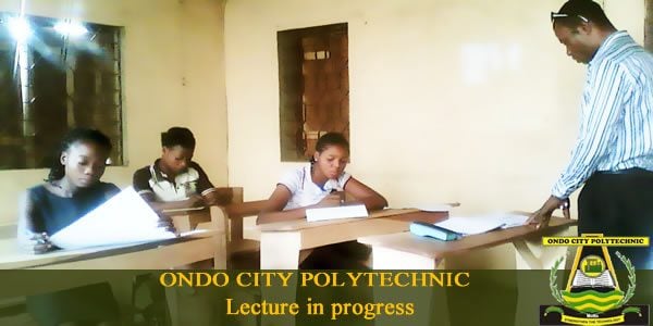 Ondo City Polytechnic Post UTME Screening Form 2021/2022