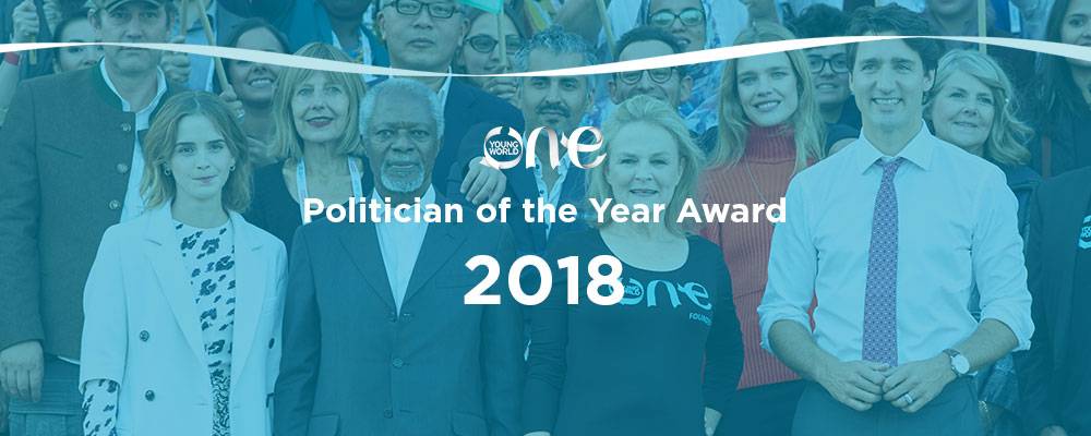 One Young Worlds Politician of the Year Award