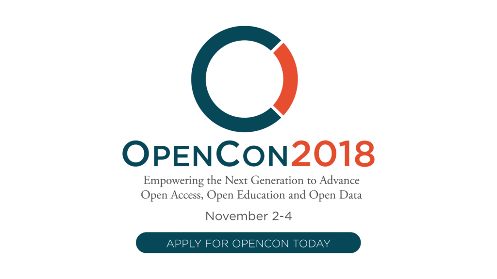 OpenCon 2018 Application Form