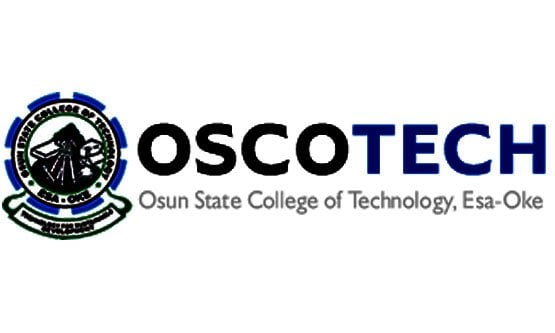 List of Courses Offered by Osun State College of Technology (OSCOTECH)