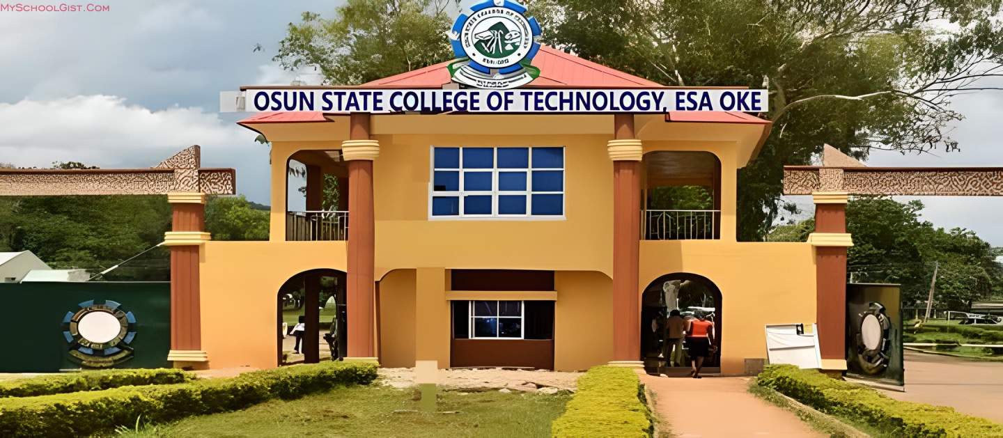 OSCOTECH DPT Admission Form 2023/2024 | ND & HND