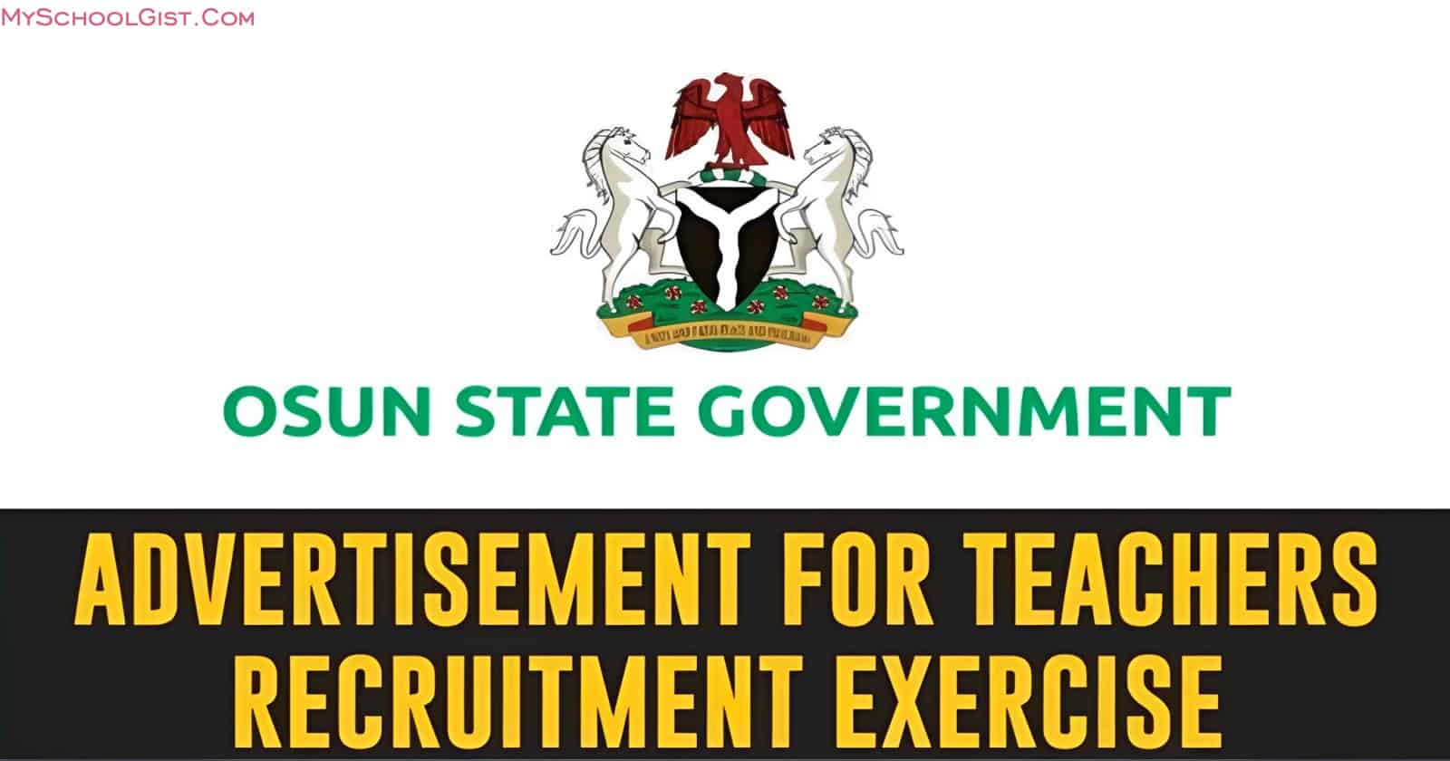 Osun State Government Recruitment for Education Officers