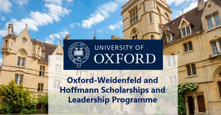 OxfordWeidenfeld and Hoffmann Scholarships and Leadership Programme