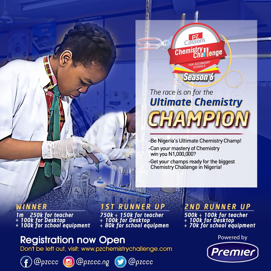 PZ Cussons Chemistry Challenge 