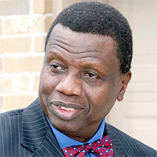 Pastor Enoch Adeboye was named as one of the pillars of education