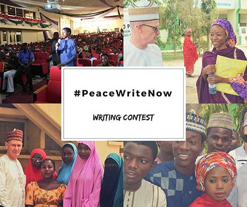 Embassy of Ireland in Nigeria PeaceWriteNow Writing Contest 2018