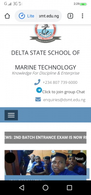 DESOMATECH 2nd batch post UTME screening exercise for 2020/2021 session